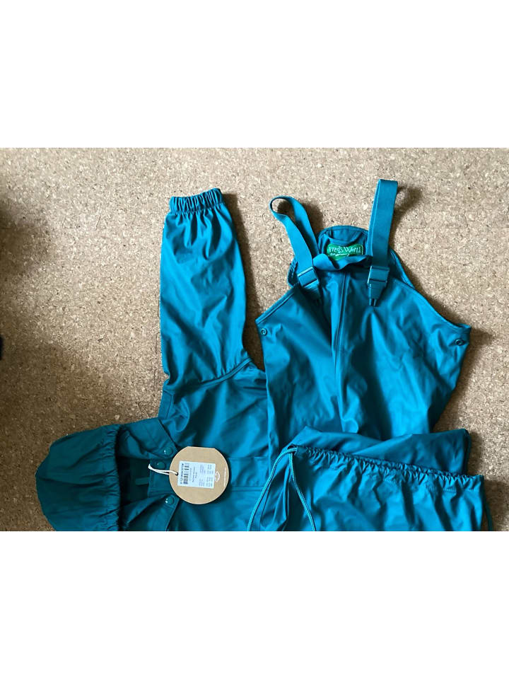 Fred´s World by GREEN COTTON 2tlg. Regenoutfit in Blau günstig kaufen 92
