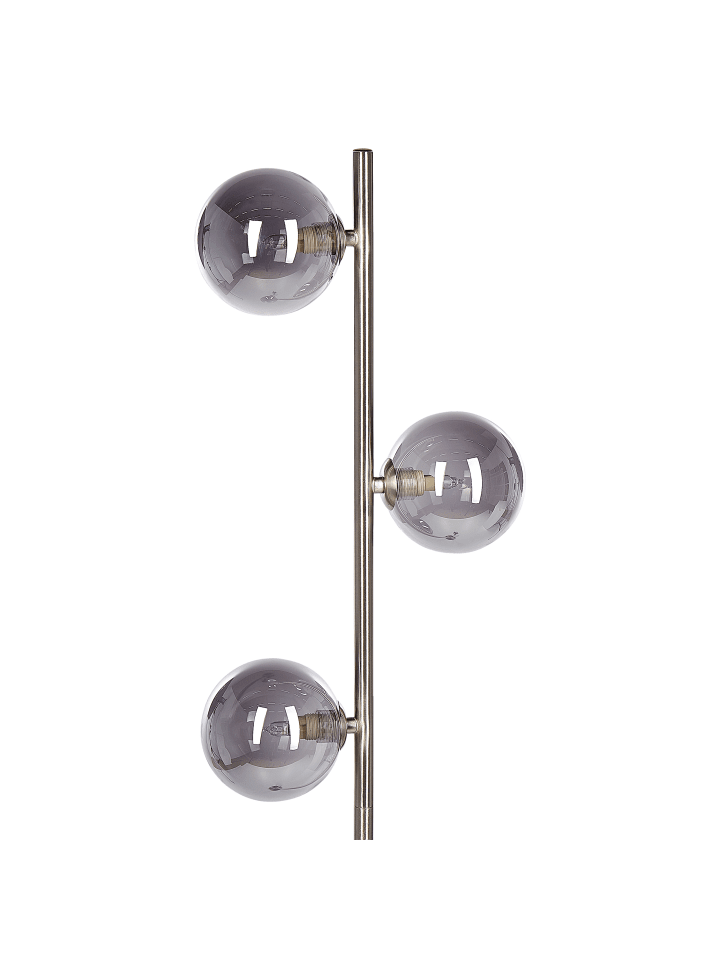 Beliani Stehleuchten RAMIS in Silber - (W) 23 x (H) 154 x (L) 23 cm günstig kaufen onesize