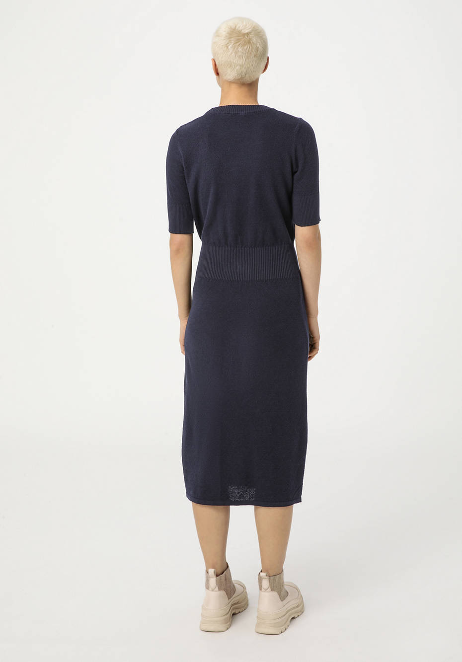 Strickkleid aus reiner Bio-Baumwolle
