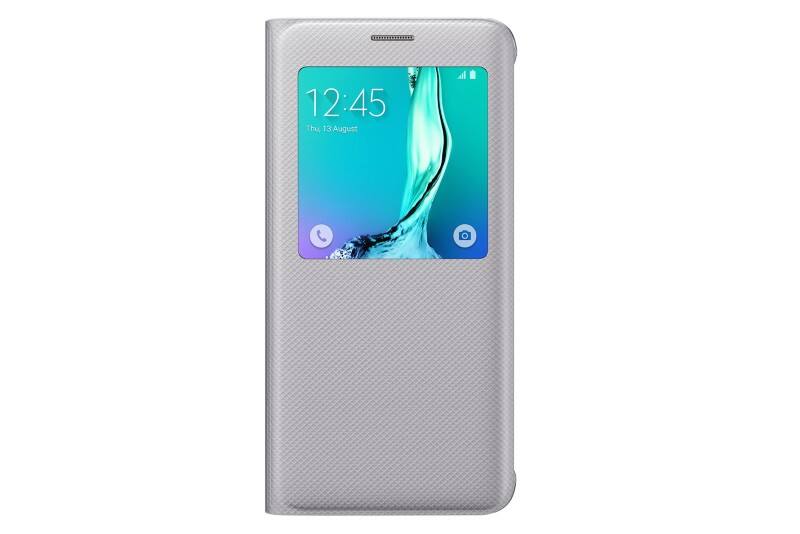 SAMSUNG Flip Cover EF-CG928 Samsung Galaxy S6 edge  Silber