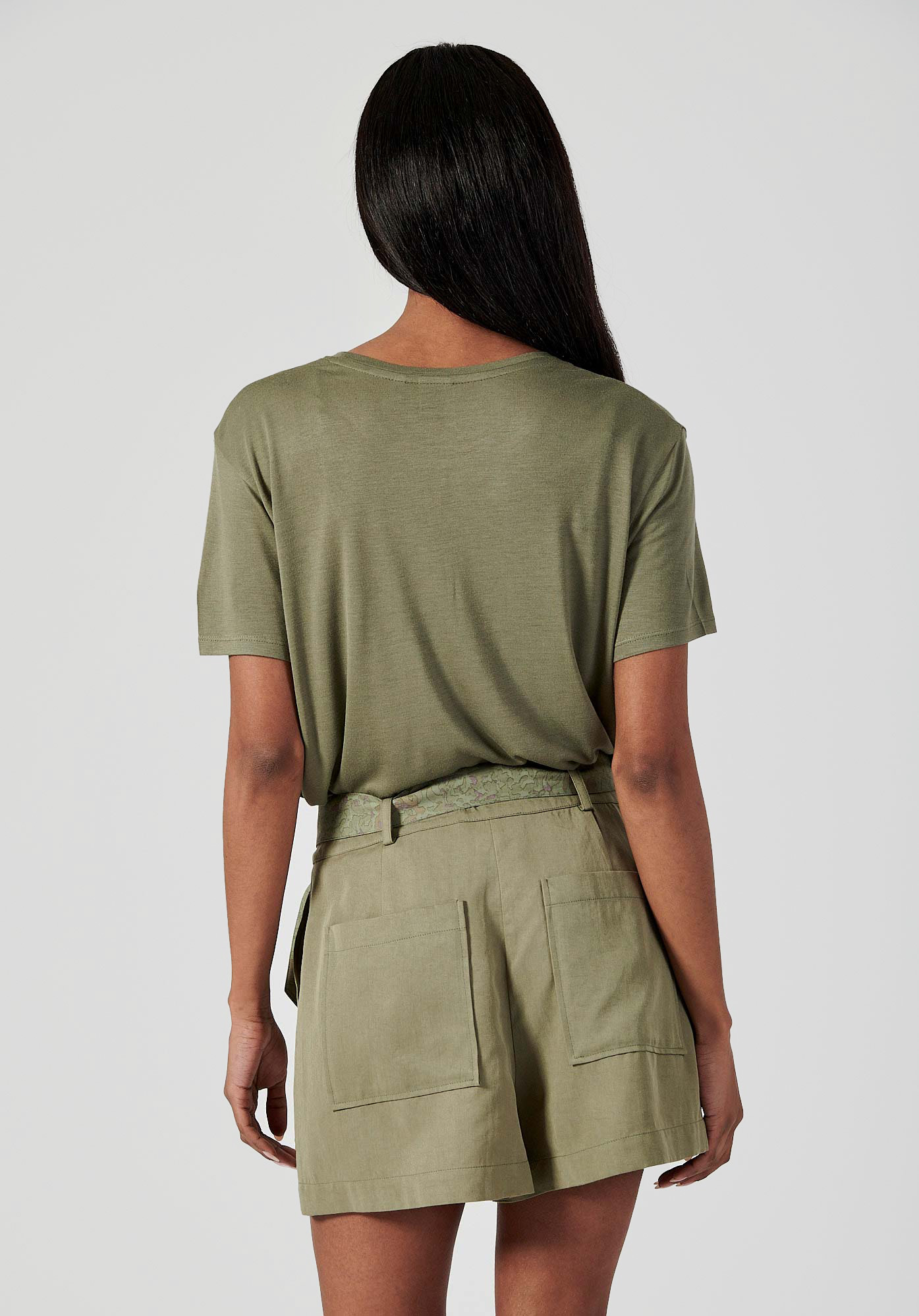 FRANK  T-shirt kaki Femme