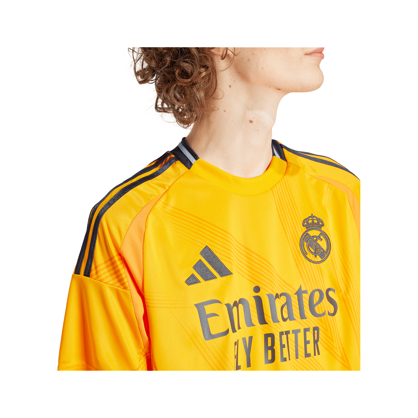 adidas Real Madrid Trikot Away 2024/2025 Orange