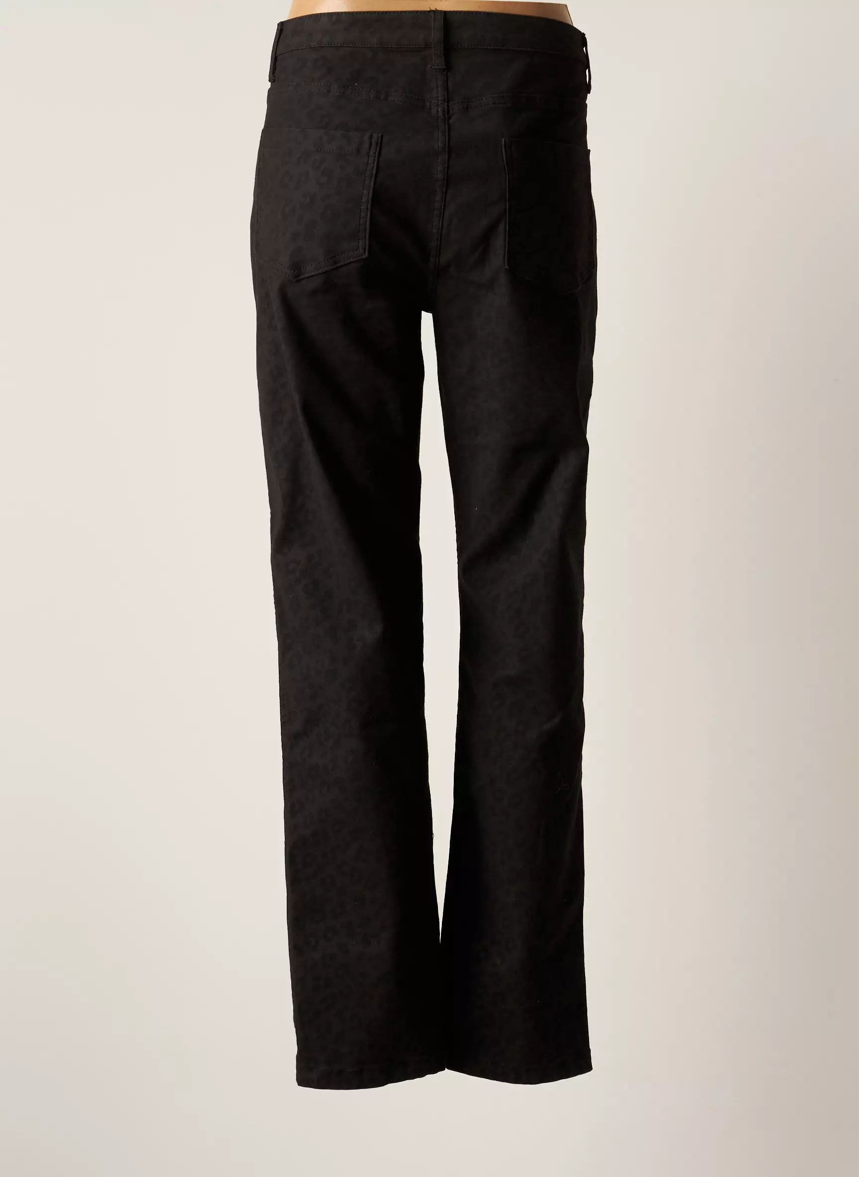 Concept K Jeans Coupe Slim Femme couleur noir