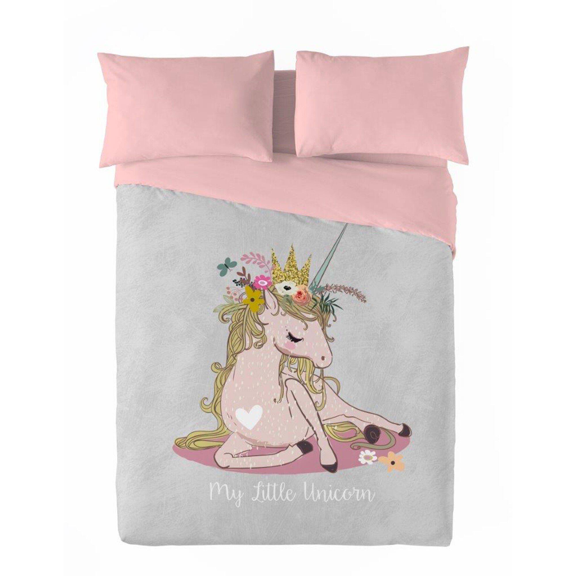 Couette microfibre enfant petite licorne 200 g/m²