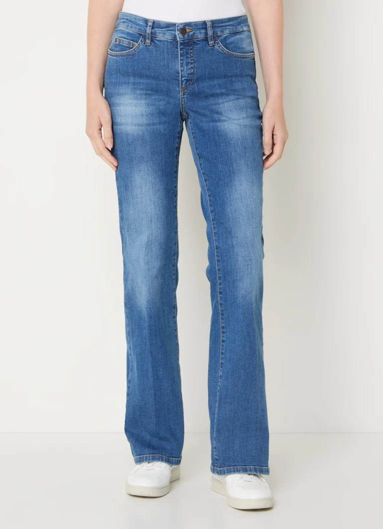 Claudia Sträter Jeans Bootcut cu talie joasă, mijlocii