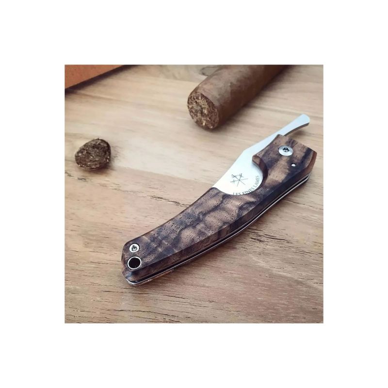 Les Fines Lames Zigarrenschneider Le Petit Gunstock Nussbaum Maser