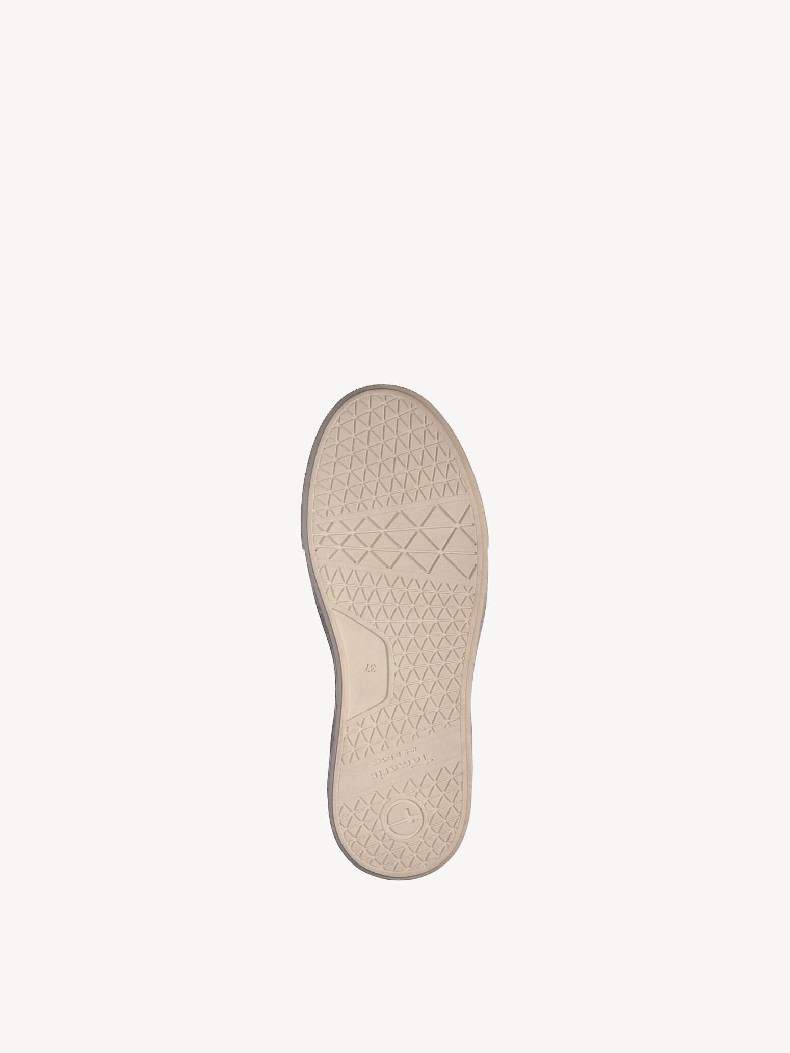 Basket en cuir - beige