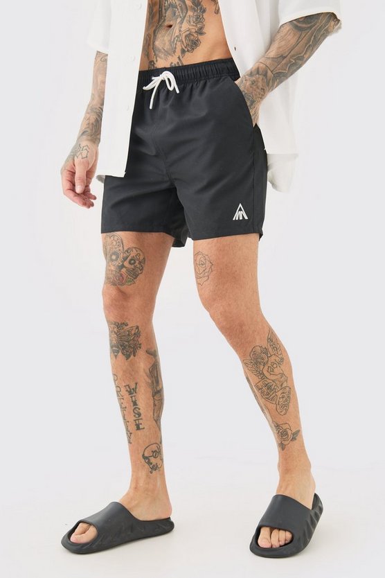 Tall mittellange Badehose