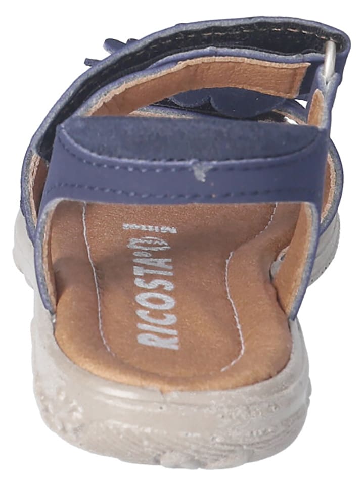 Ricosta Leder-Sandalen in Dunkelblau günstig kaufen