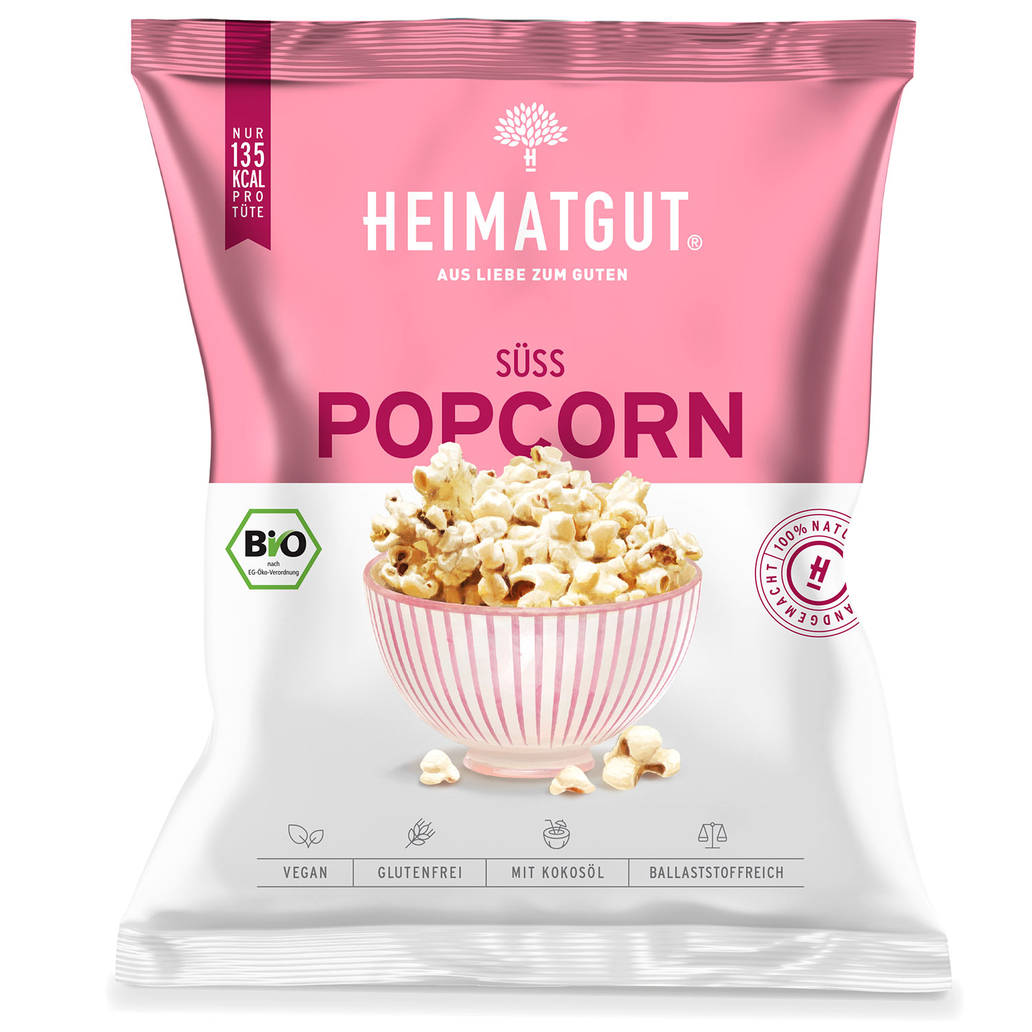 Heimatgut Bio Popcorn süß 30g