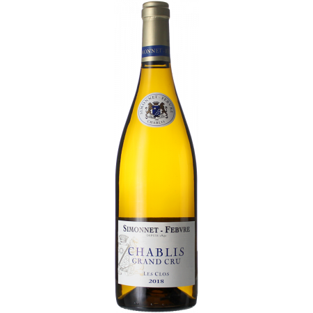 CHABLIS GRAND CRU LES CLOS 2020 - DOMAINE SIMONNET-FEBVRE