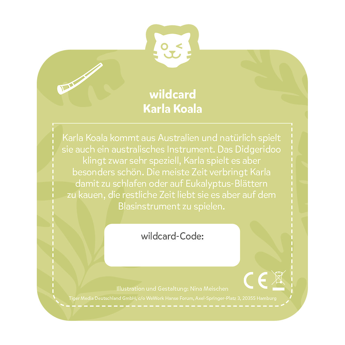 Tig.card - Wildcard (3 Stück)