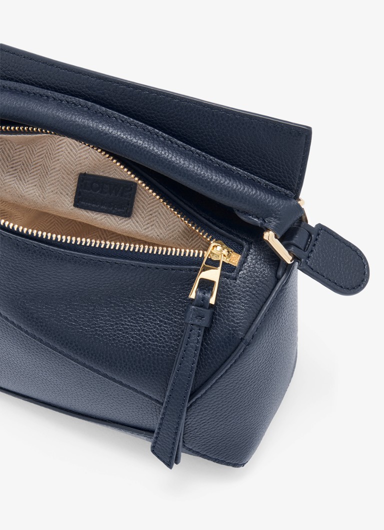 LOEWE Puzzle Edge mini torebka ze skóry cielęcej