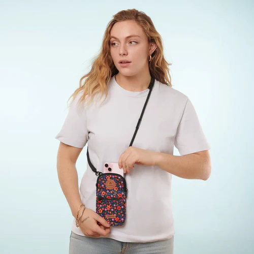 Red Maupiti Phone Pouch