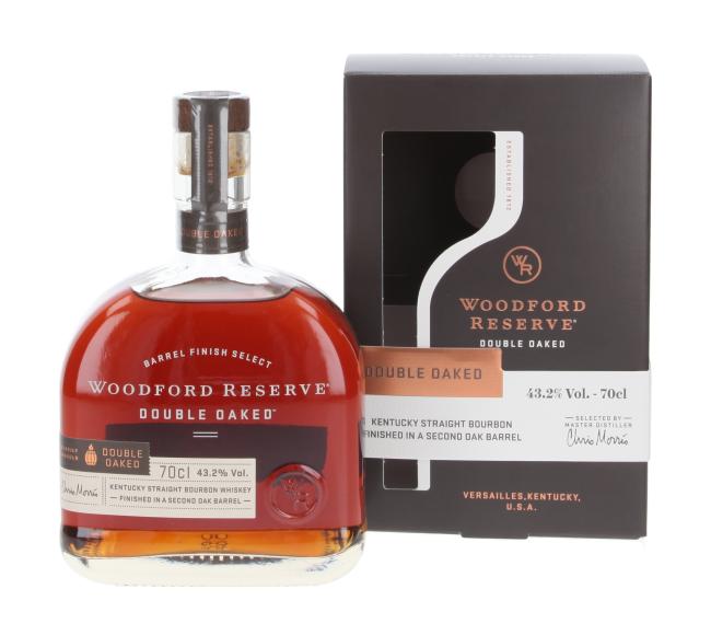 Woodford Reserve Double Oaked mit Geschenkpackung 0,7 l·43,2 % vol