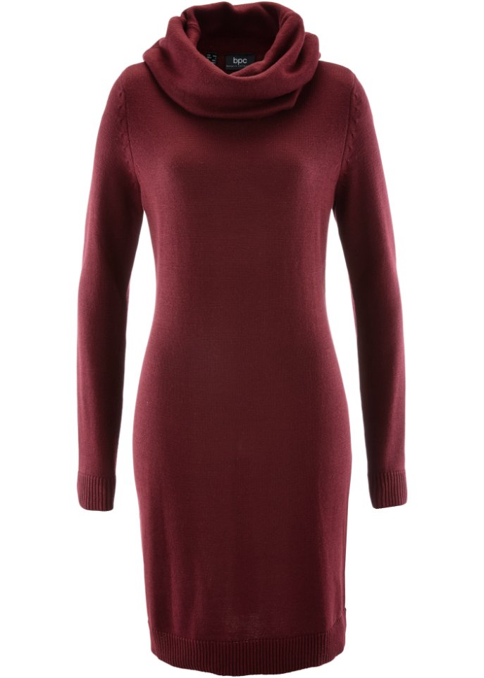 Strickkleid mit Rollkragen