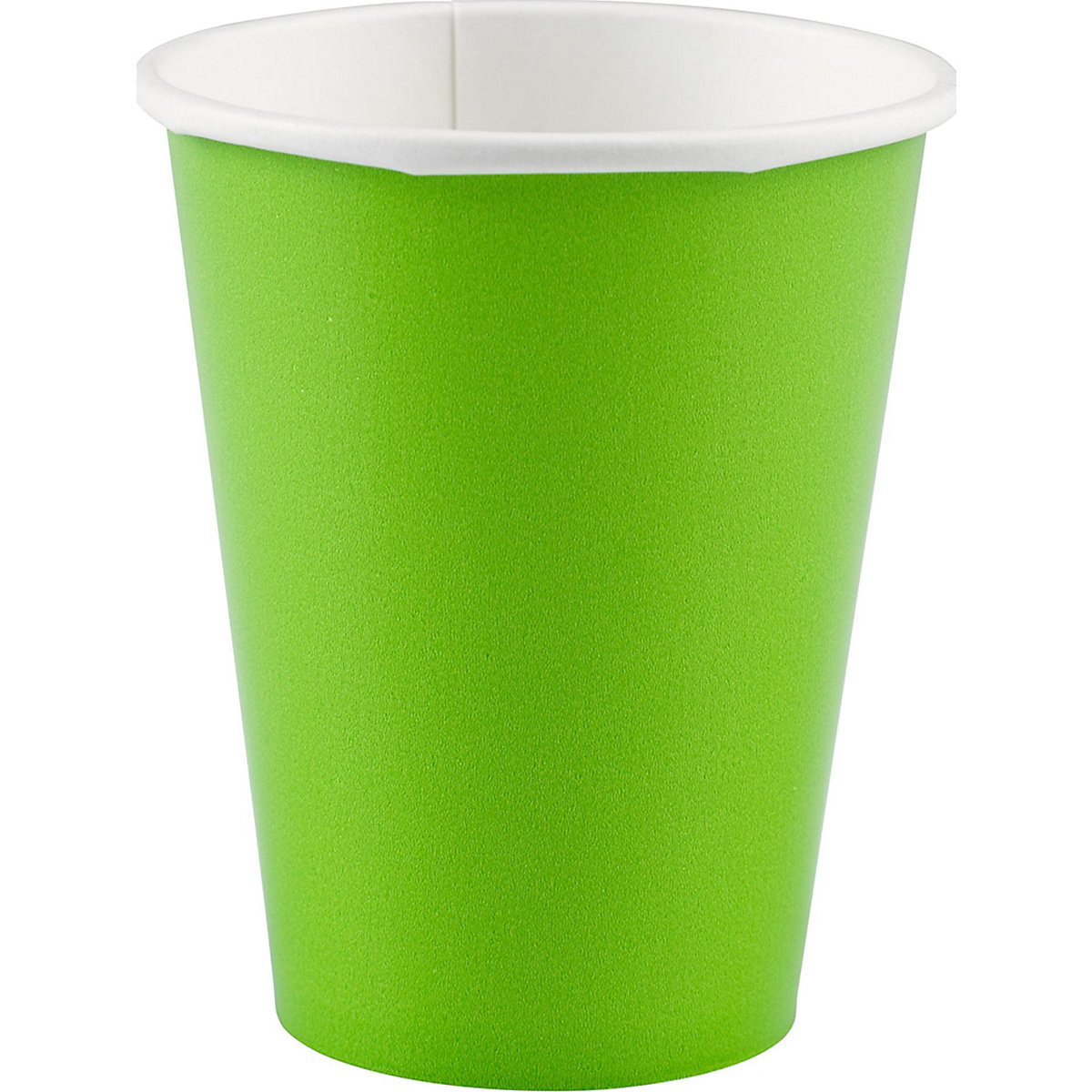 Pappbecher Kiwi 250ml, 8 Stück