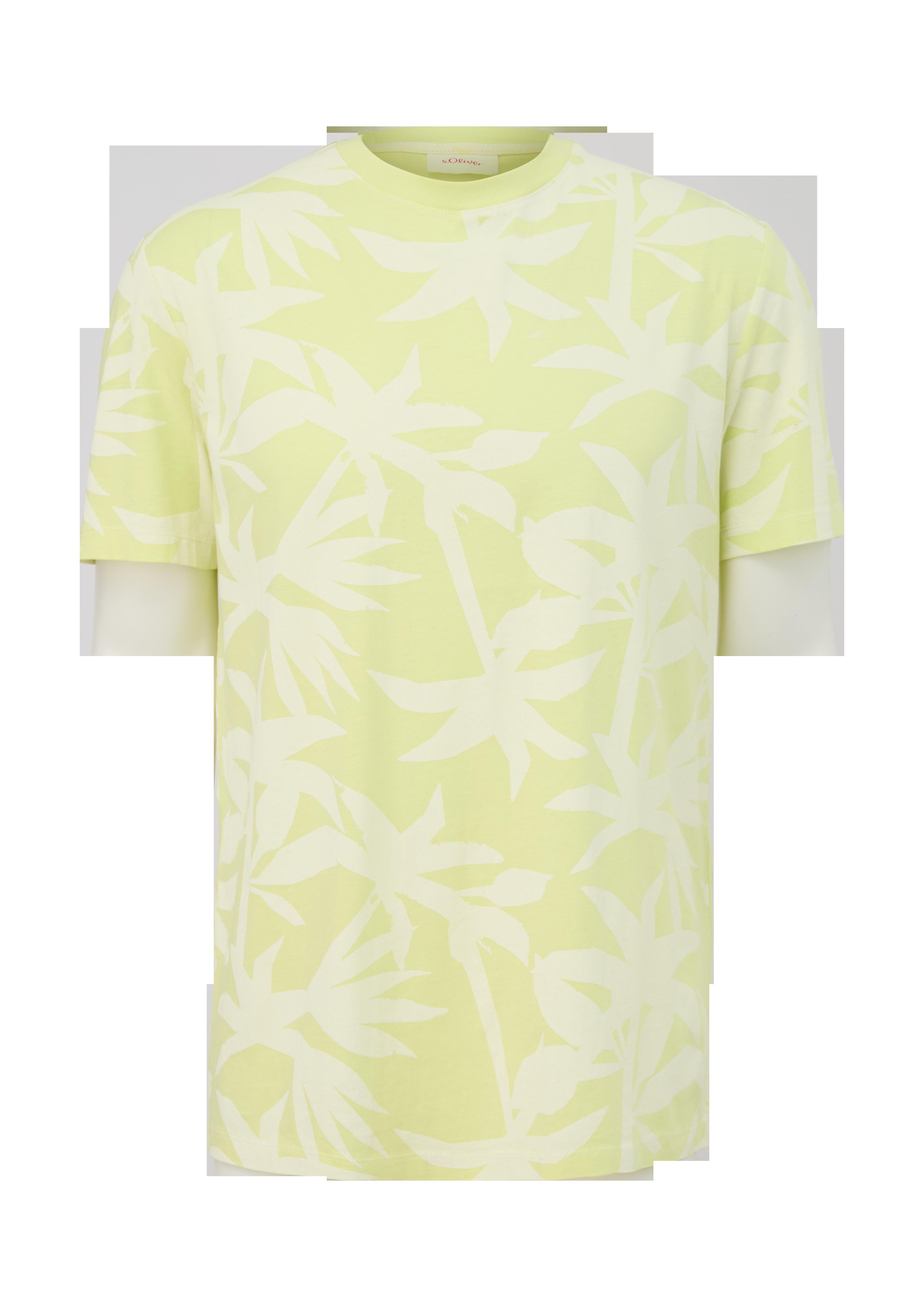 Baumwollshirt mit Allover-Print  2131386-70A2