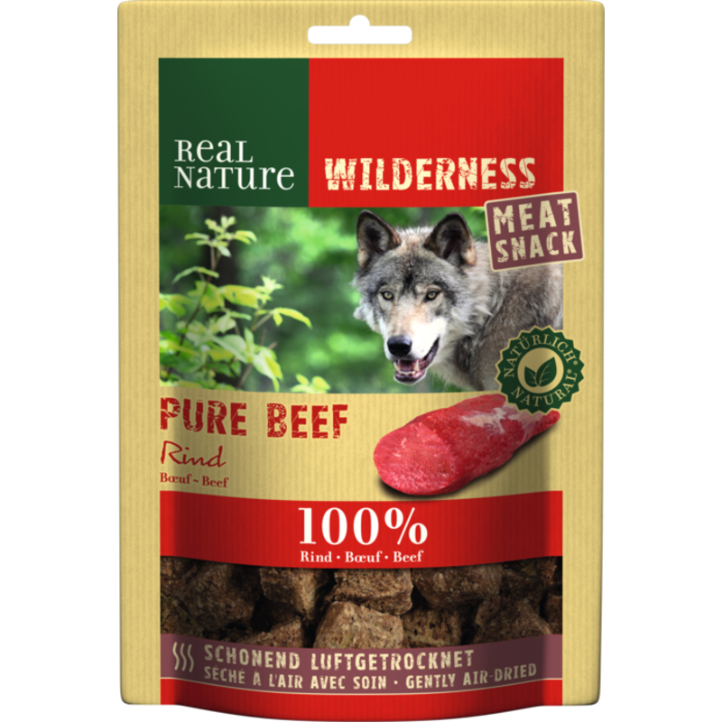REAL NATURE Snacks REAL NATURE WILDERNESS Meat Snacks 150g Pure Beef