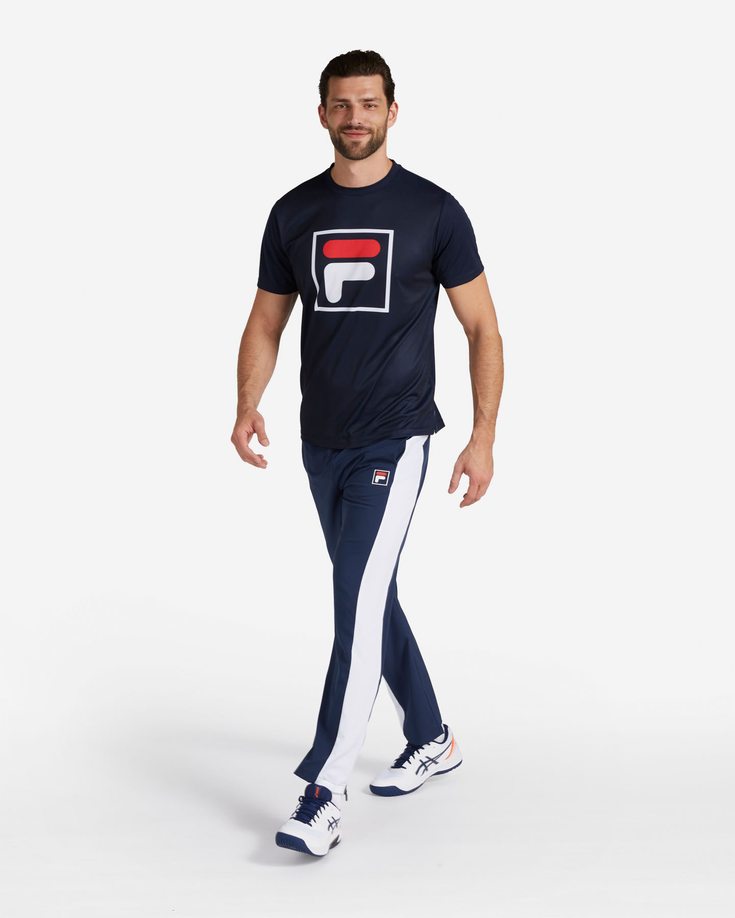 Koszulka tenisowa Fila Basic F Box M FTM031S21-519