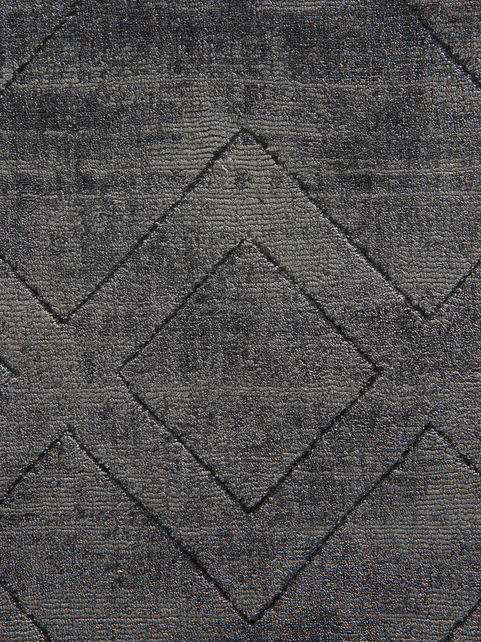 Clermont Uni-Teppich, Dark Grey