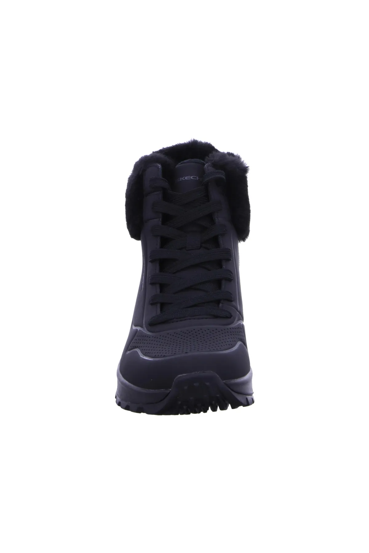 SKECHERS  Stiefelette - Schwarz - Flacher Absatz