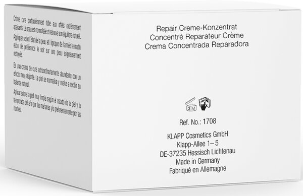KLAPP Skin Care Science Immun Repair Cream Concentrate Gesichtskur