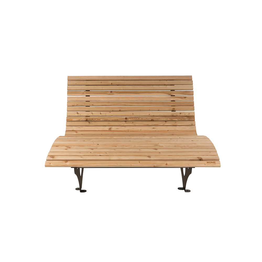 Home Deluxe Wellenholzliege / Waldsofa TAIGA - Made in Germany