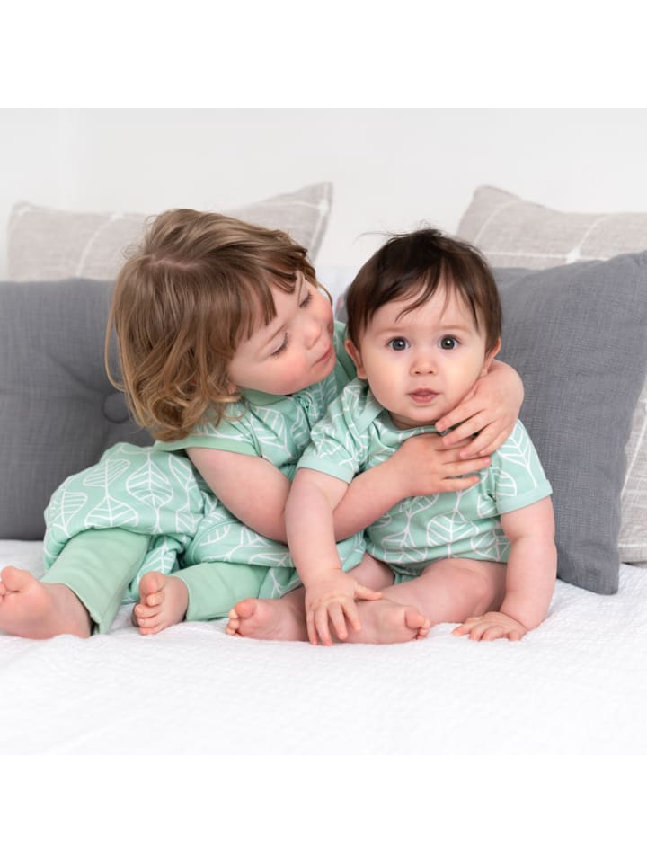 Schlummersack Bio Baby-Bodys kurzarm 5er-Pack in Hellgrün günstig kaufen
