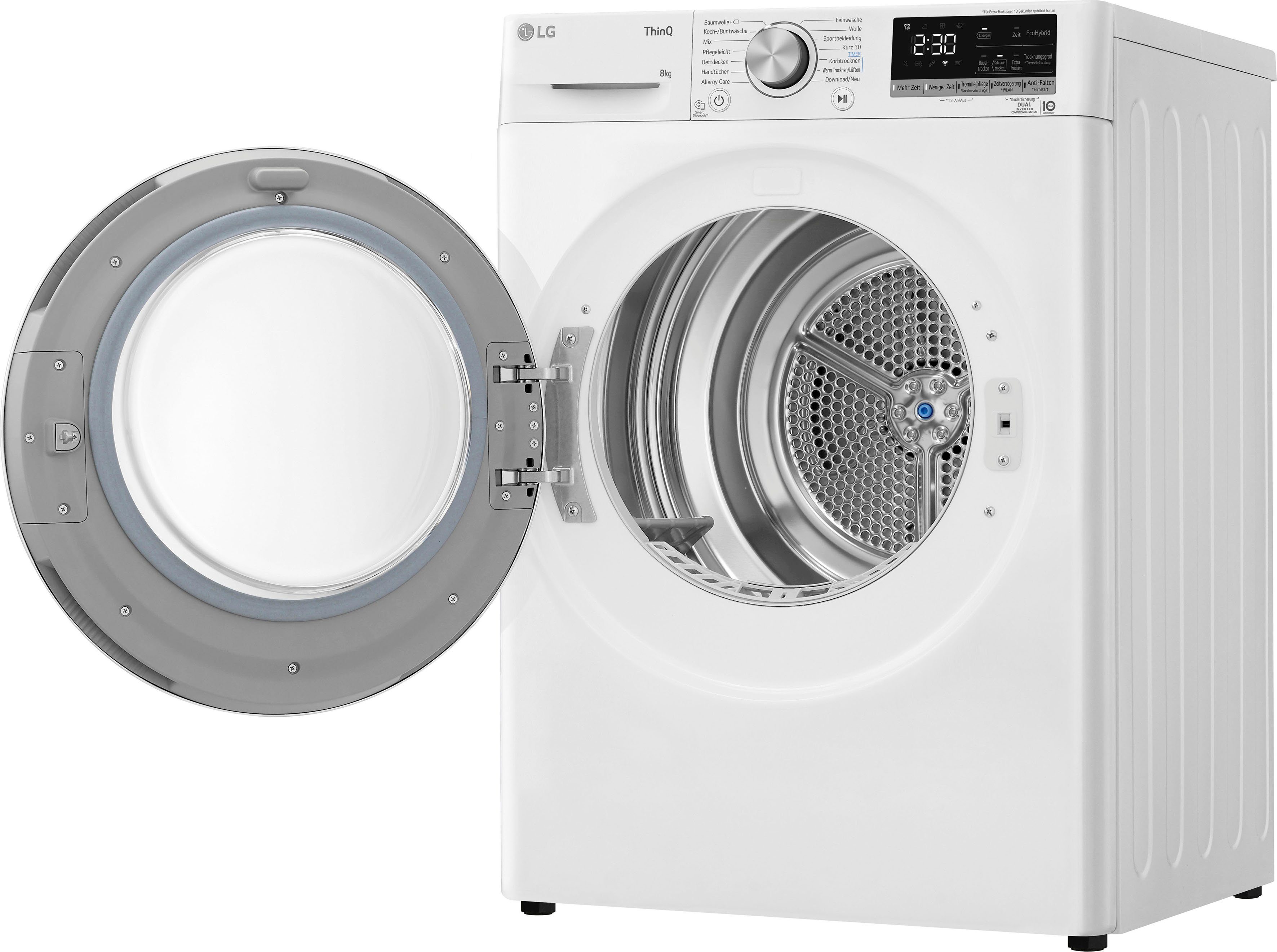 LG Wärmepumpentrockner RT80V9, 8 kg