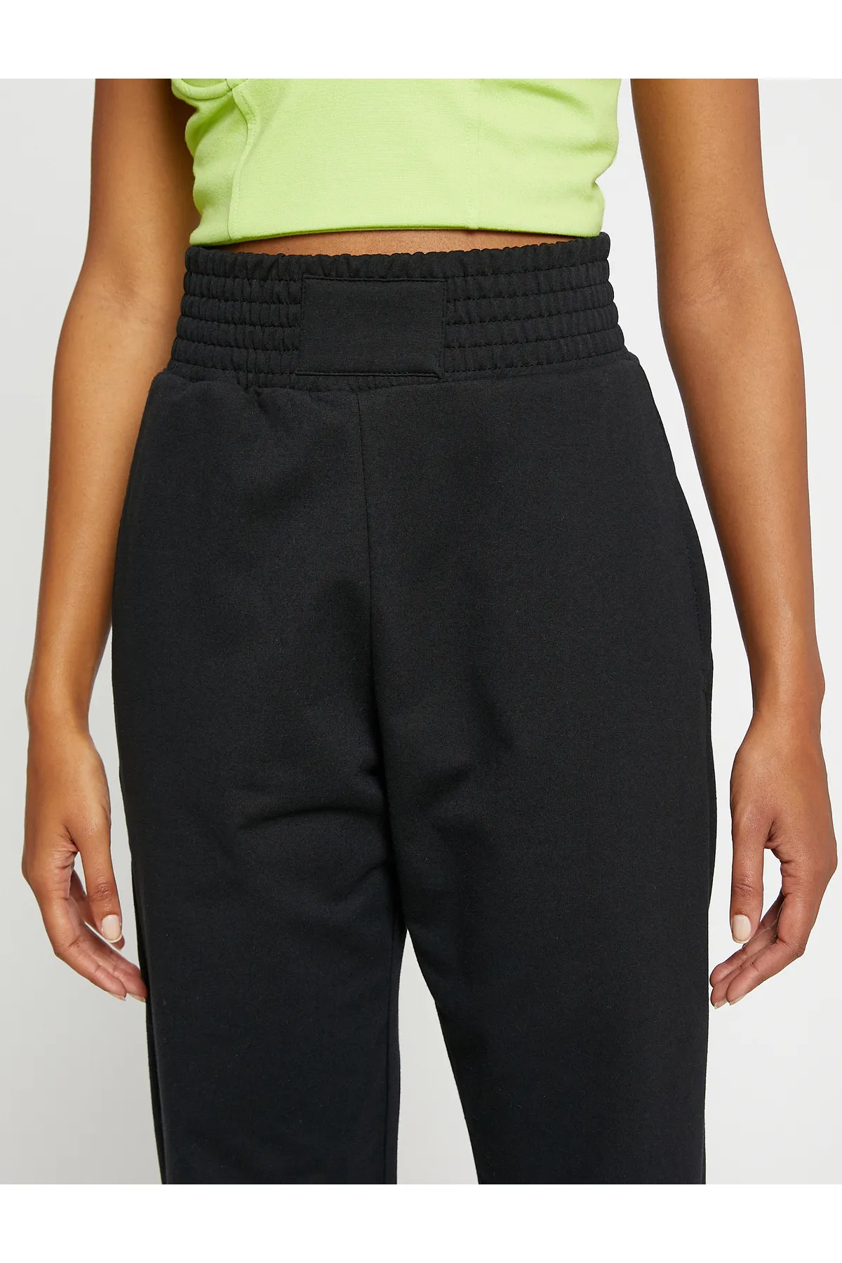 Koton  Jogger-Jogginghose mit extra hohem Bund und Taschendetail