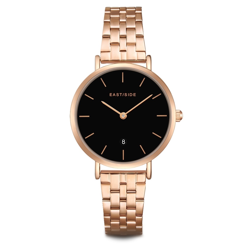 EASTSIDE Montre à quartz Bloomfield en Or rose Acier inoxydable en Or rose Montre