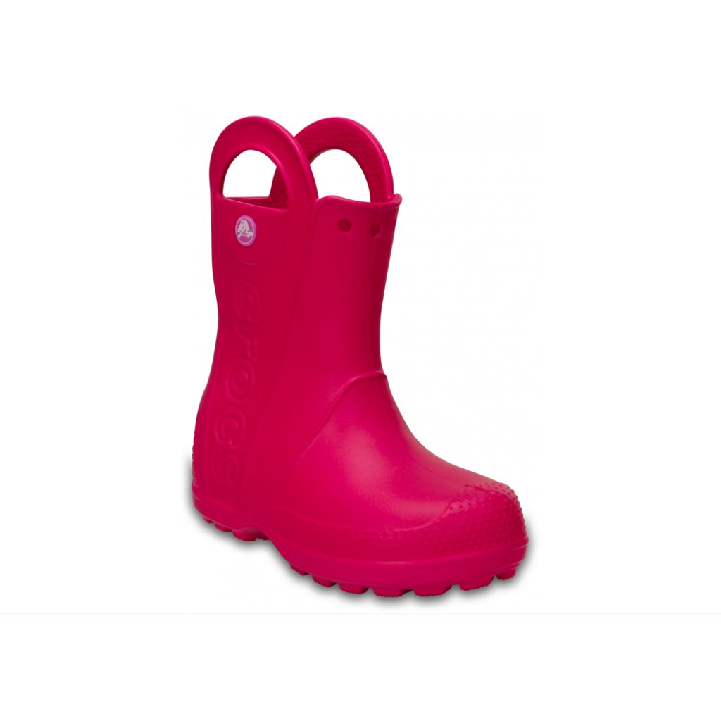 Crocs Handle It Rain Boot  Candy Pink Gummistiefel