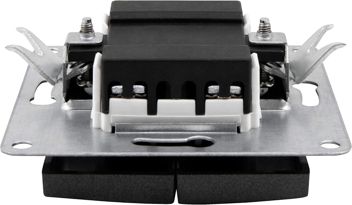 McPower Steckdose Jalousie-Taster, FLAIR, Hoch und Runter, 250V~/10A, UP, anthrazit