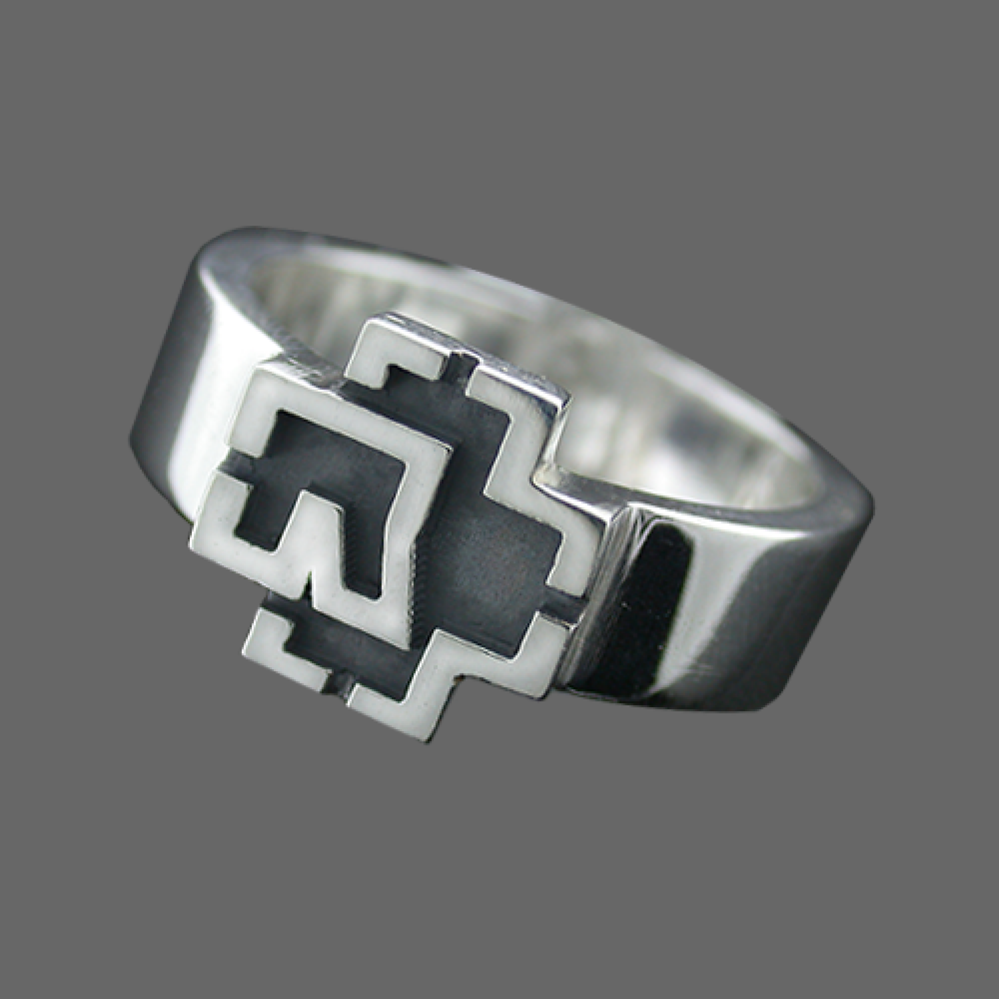 Silberring ” Logo”