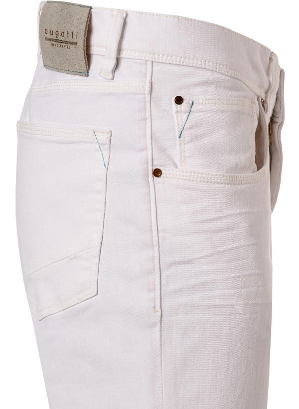 bugatti, Jeans, Baumwoll-Stretch, weiß