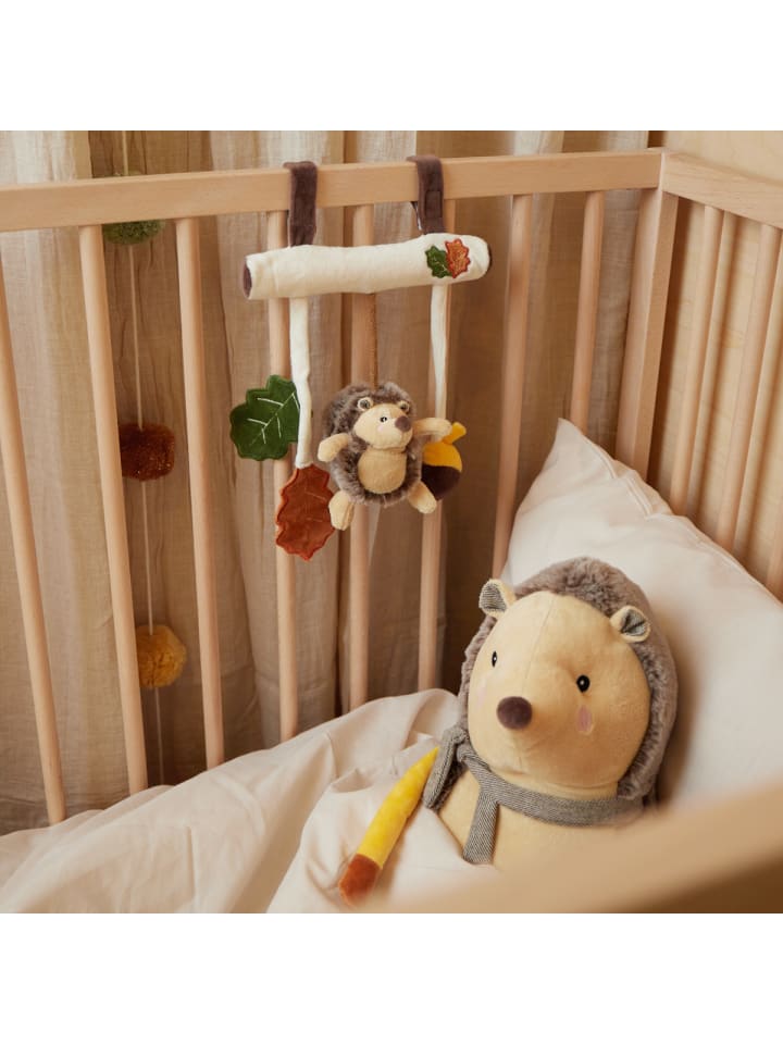 Bieco Spielwaren Kinderwagenkette Plüsch Igel - ab Geburt in Beige günstig kaufen onesize