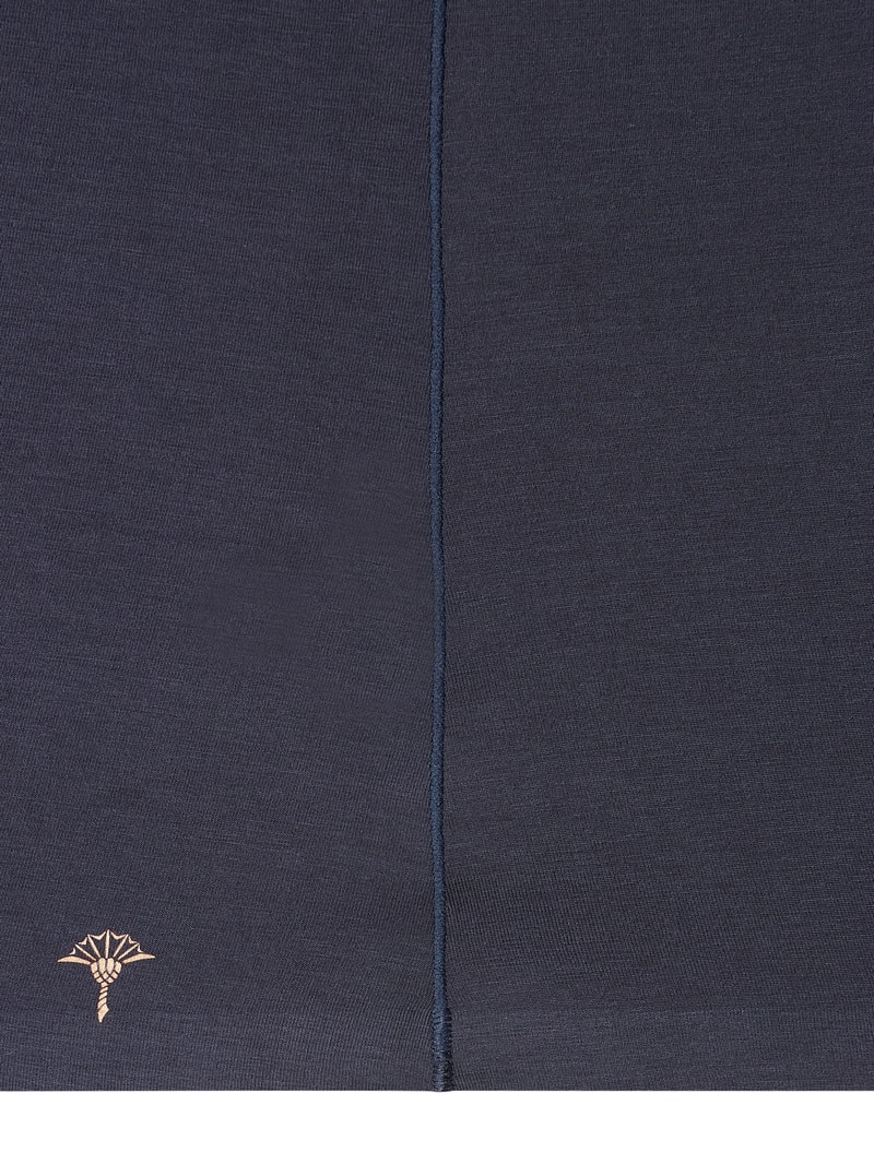 Unterhemd mit Stretch-Anteil - nahtlos in marineblau