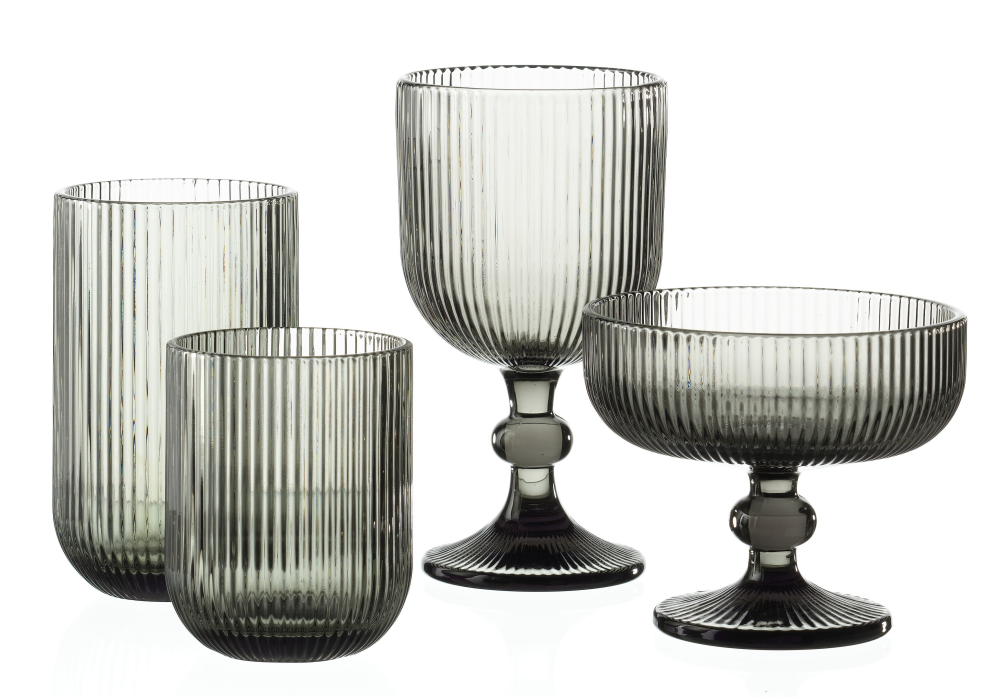 Trinkglas 465 ml grau