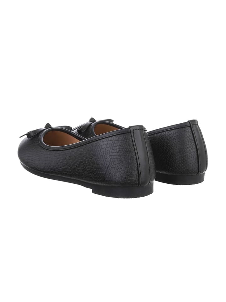 Ital-Design Ballerina in Schwarz günstig kaufen