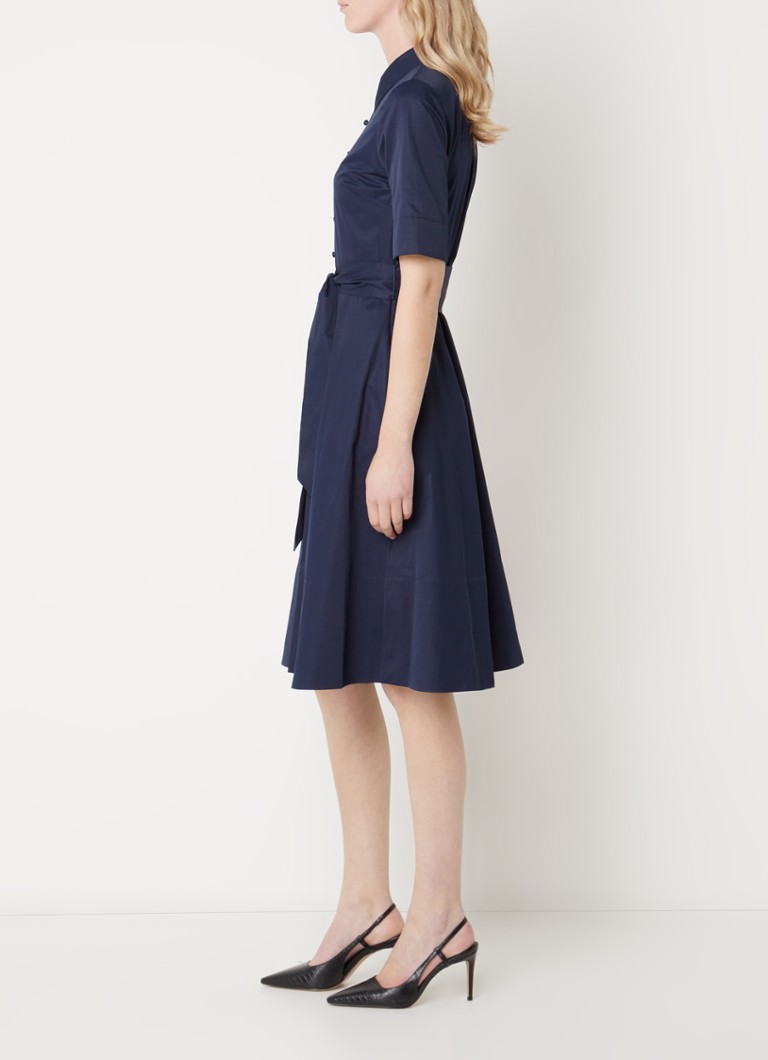 Abito corto a blusa Brielle di Hobbs con cintura da annodare