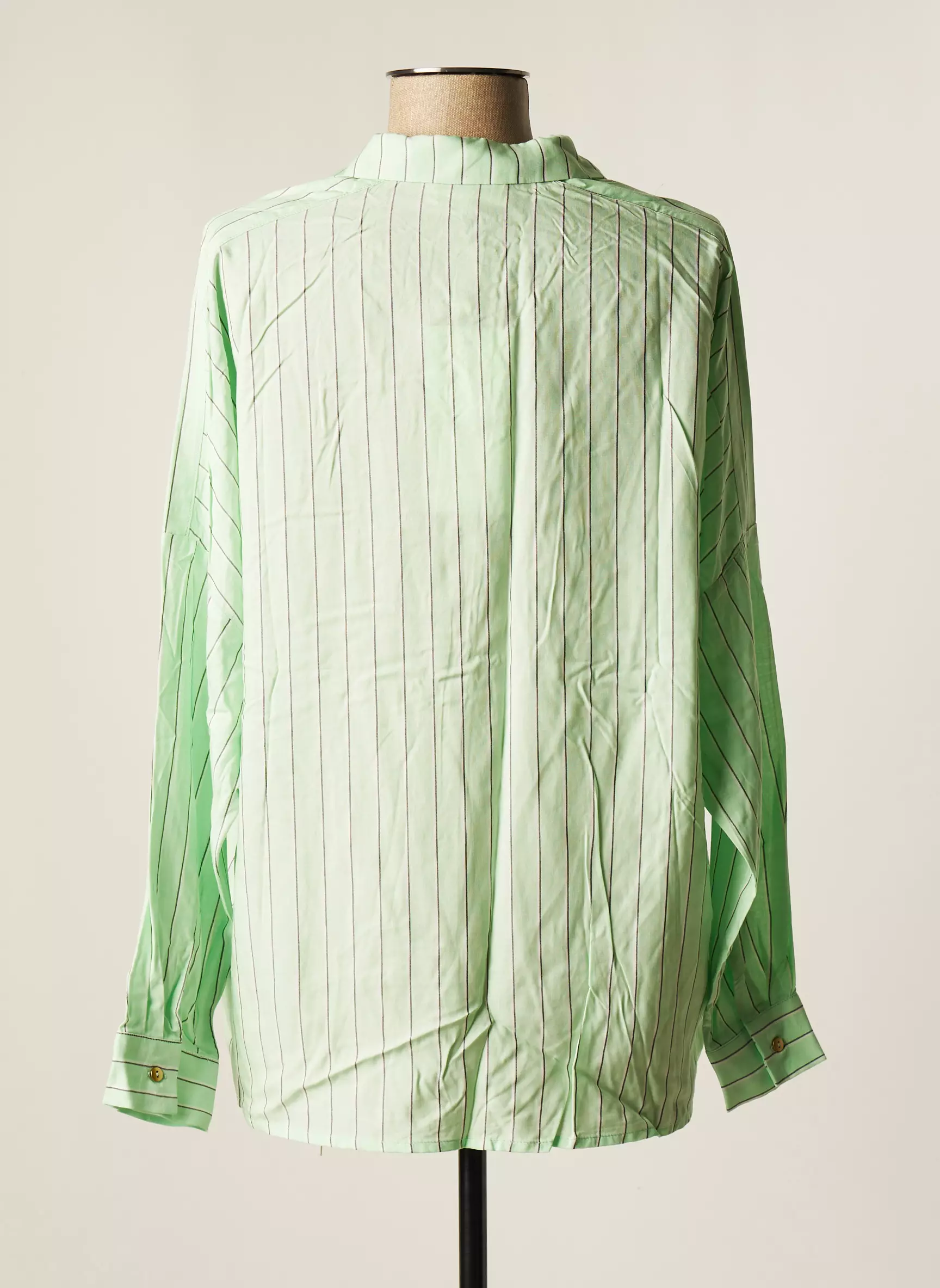 Grace Mila Chemisiers Femme couleur vert