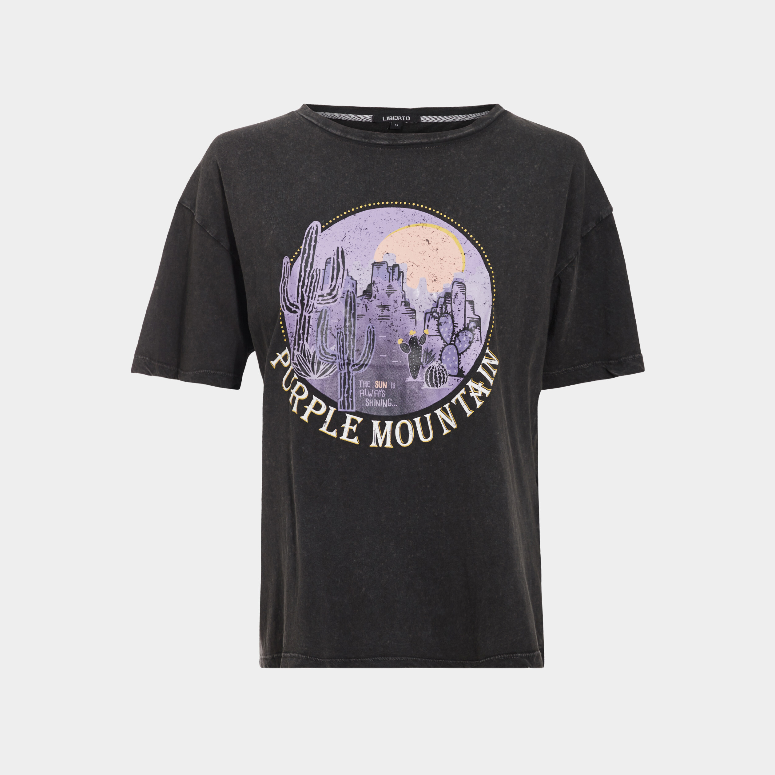 T-shirt manches courtes noir femme | La Halle