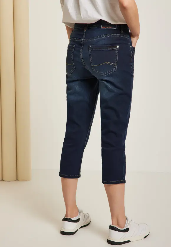 CECIL Loose Fit Jeans in 3/4-Länge