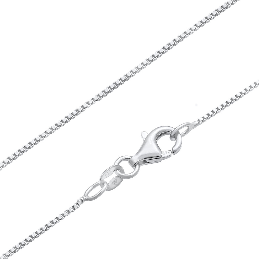 KUZZOI KUZZOI Collier Hommes pendentif losange ornement look usé en argent sterling 925 collier