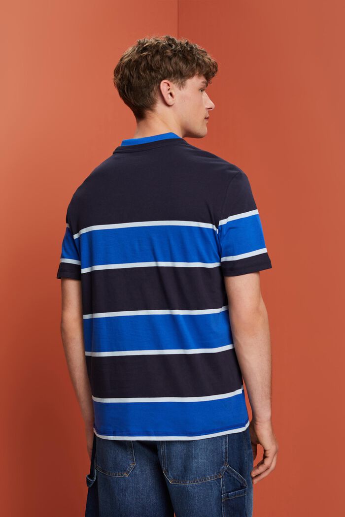 Gestreiftes T-Shirt, 100 % Baumwolle