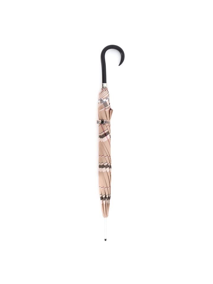 doppler Manufaktur Classic Elegance Stockschirm 91 cm in check beige günstig kaufen onesize