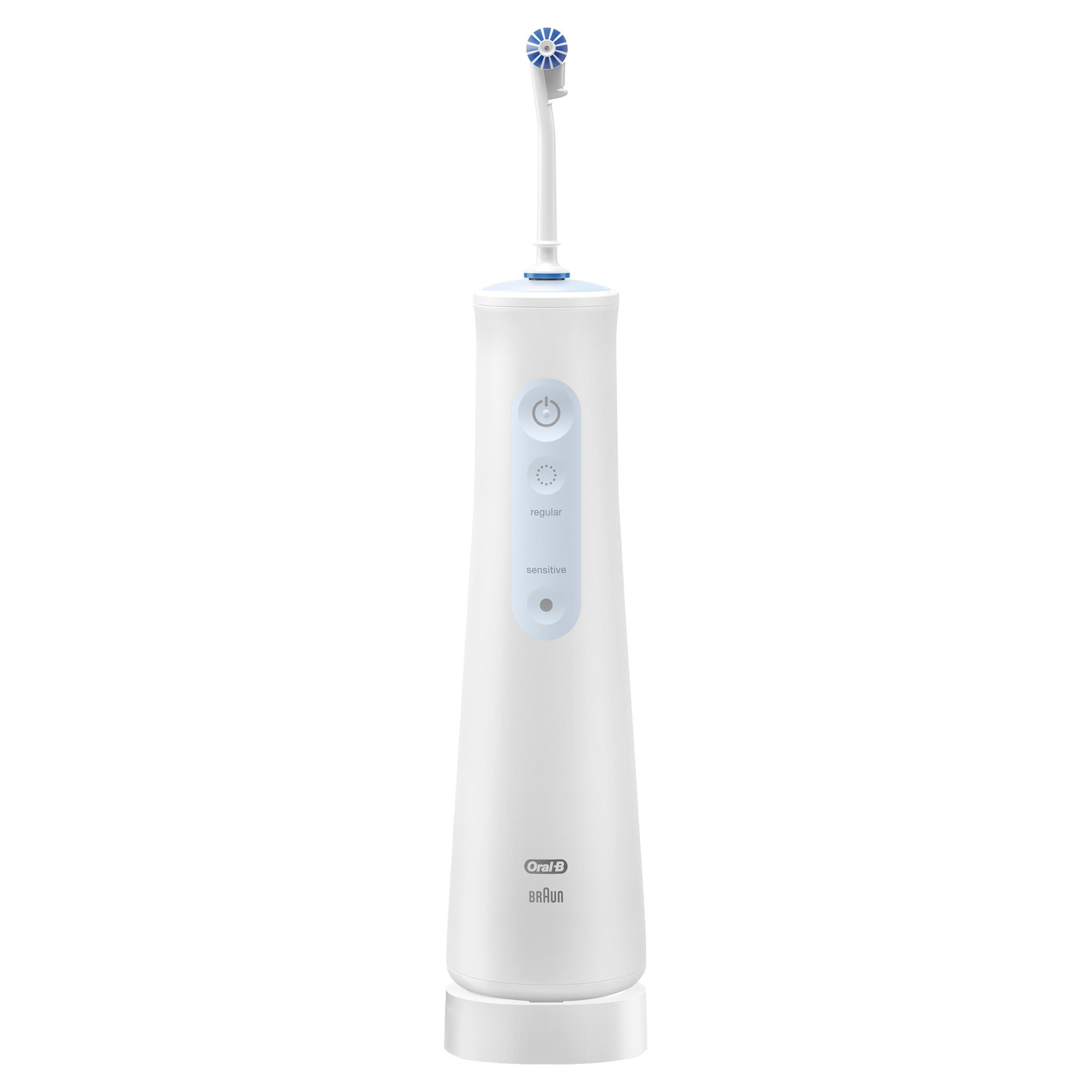 Oral-B Munddusche AquaCare 4, Aufsätze: 1 St., Oxyjet-Technologie, Mikroluftblasen, Zahnfleischgesundheit, kabellos