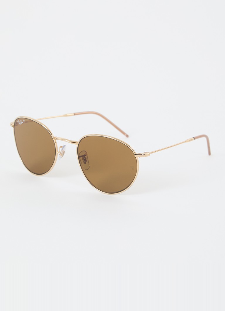 Ochelari de soare Ray-Ban RBR0103S cu lentile rotunde și polarizare inversă