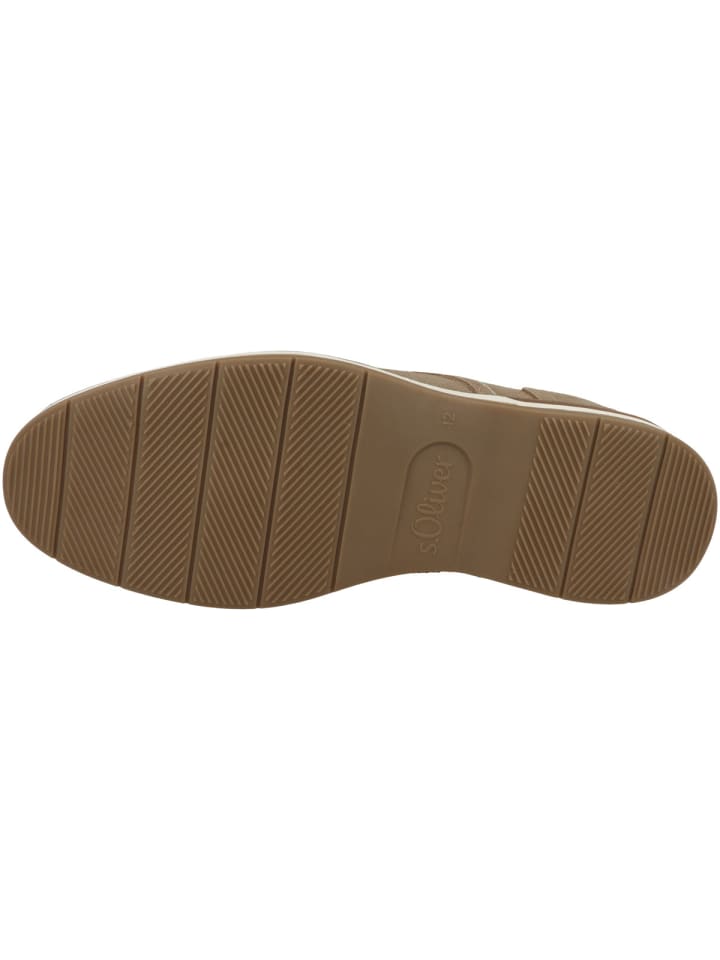 s.Oliver BLACK LABEL Schnürschuhe 5-13212-44 in beige günstig kaufen